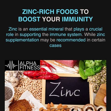 Zinc-rich foods to boost your immunity - AlphaFitness
