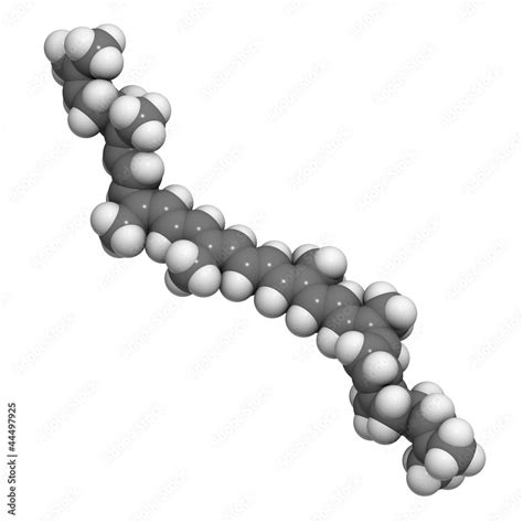 Lycopene molecule (healthy tomato component), chemical structure Stock Illustration | Adobe Stock