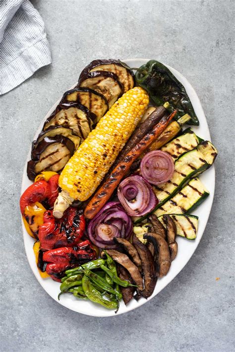 Easy Grilled Vegetables - Flavor the Moments