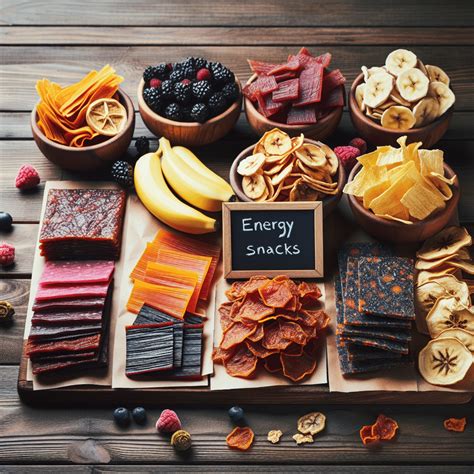 Energy-Boosting Snacks With Dehydrated Food