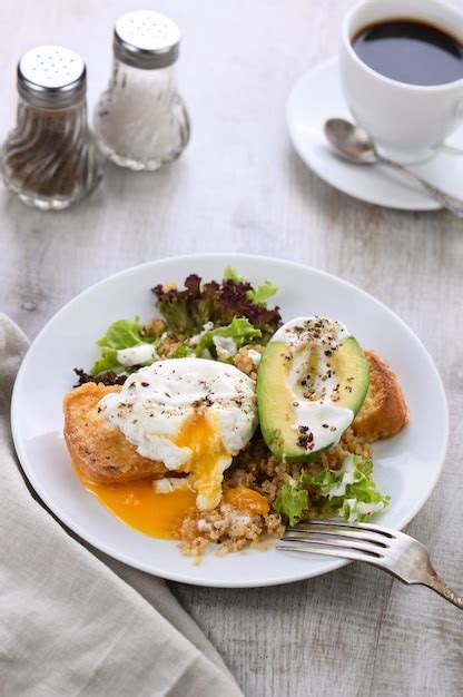 Premium Photo | A healthy and balanced breakfast plate