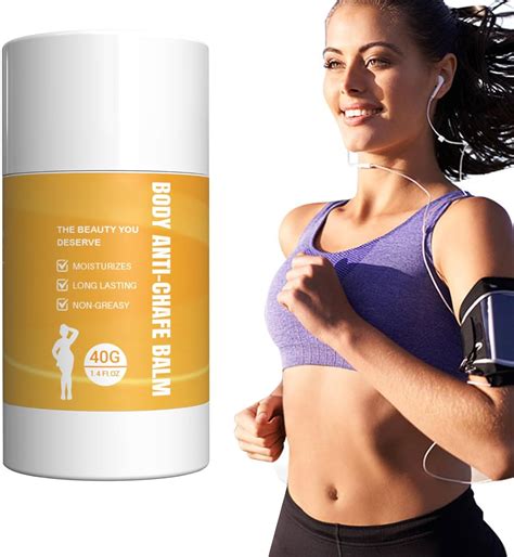 Anti Chafe Balm Anti Chafing Stick Body & Skin Protection Against Friction Blisters Chafing ...