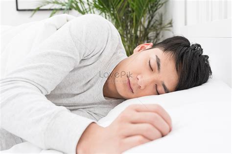 A Young Man Sleeping Soundly Picture And HD Photos | Free Download On ...