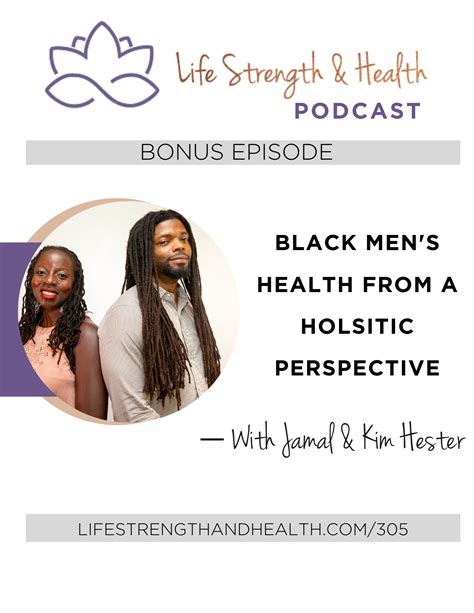 305: Black Men's Health From A Holistic Perspective | Life Strength ...