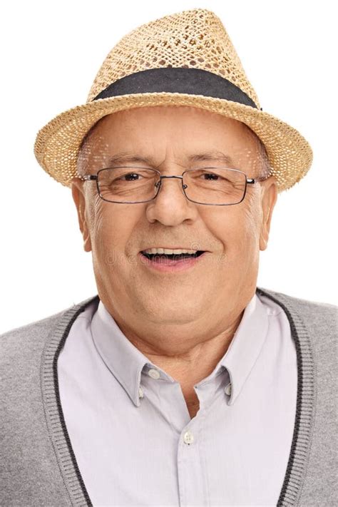 Portrait of Mature Man Looking at the Camera and Smiling Stock Photo ...