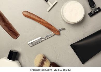 Set Mens Shaving Tools On Light Stock Photo 2361735353 | Shutterstock