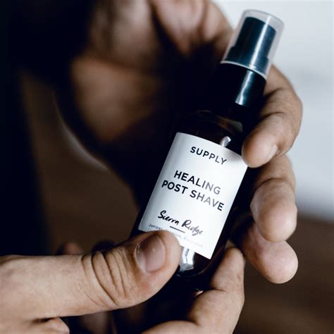 Healing Post Shave - Alcohol Free Aftershave, 100% Natural – Supply
