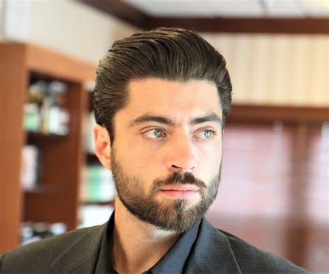How To Style the Sleek and Edgy Slicked Back Men's Hairstyle