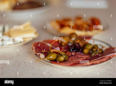 Various olives capers on hi-res stock photography and images - Alamy