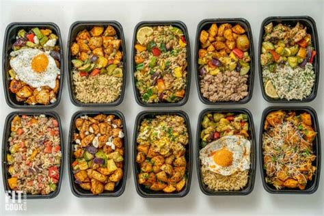 Mix &amp; Match High Energy Meal Plan - Fit Men Cook
