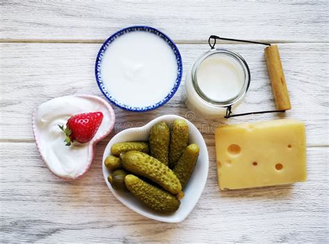 Food Rich in Probiotics. Probiotic Foods for Gut Health and Good ...