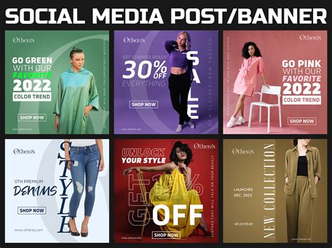 Fashion Social Media Post Design by Md Nuruzzaman on Dribbble