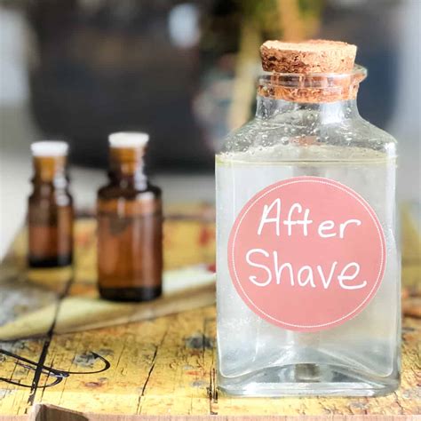 DIY Aftershave for Men: Easy Recipes Infused with Essential Oils