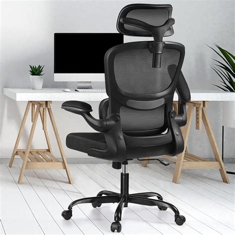 Razzor Ergonomic Office Chair, High Back Mesh Desk Chair with Lumbar ...