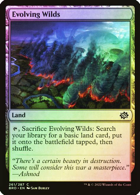 Evolving Wilds | The Brothers' War | Star City Games