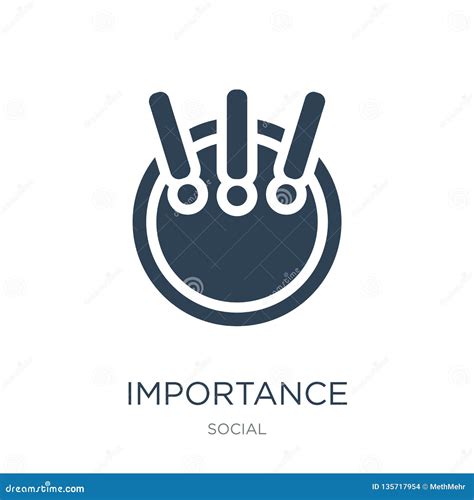 Importance Icon In Trendy Design Style. Importance Icon Isolated On ...