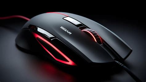 Premium Photo | Sleek and ergonomic gaming mouse