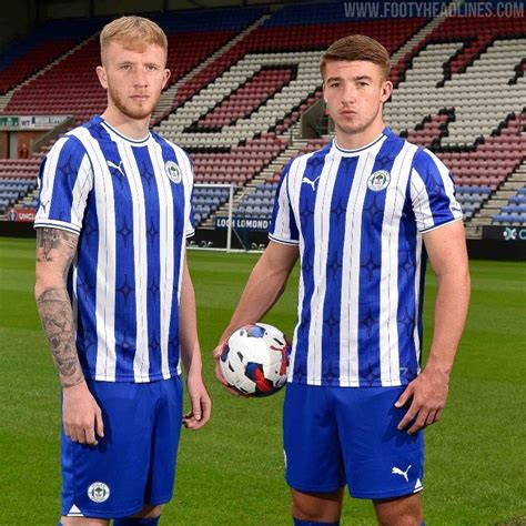 Return to Stripes: Wigan Athletic 23-24 Home Kit Released - Footy Headlines