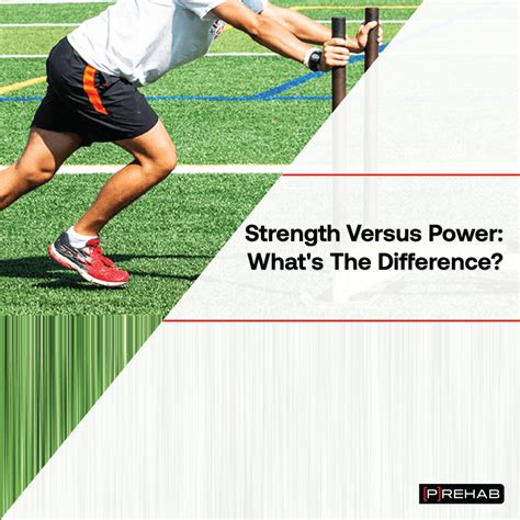 Strength Versus Power: What is the Difference? - [P]rehab