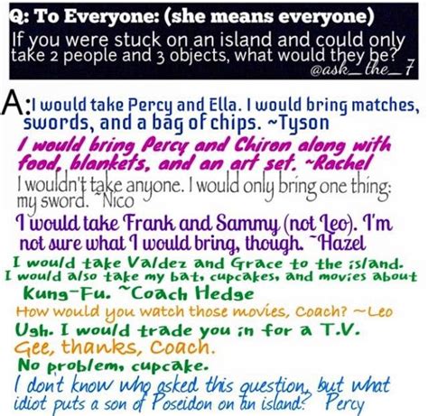 Percy Jackson Pictures and Jokes Book {COMPLETED} - What idiot would do ...