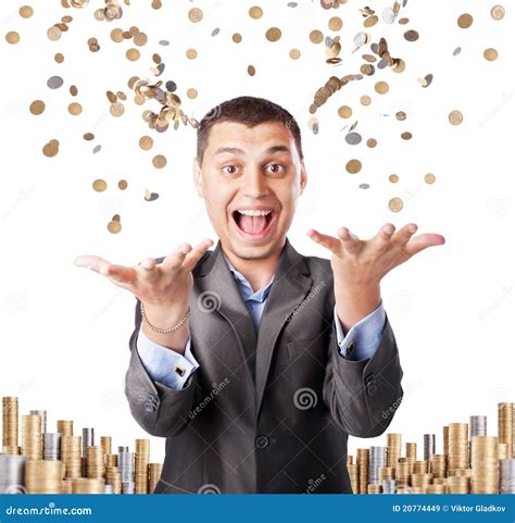 Happy Rich Businessman Royalty Free Stock Images - Image: 20774449