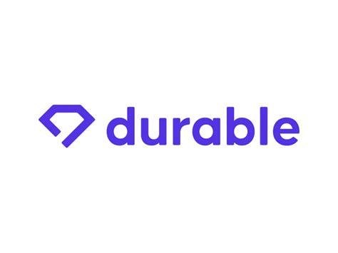 Durable AI Website Builder Logo PNG vector in SVG, PDF, AI, CDR format