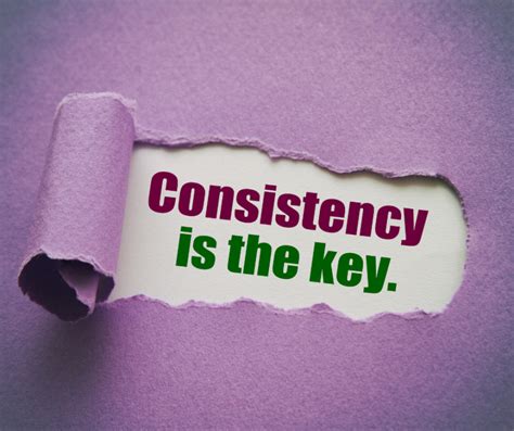 Consistency is the Key to success, and how to be consistent!!!