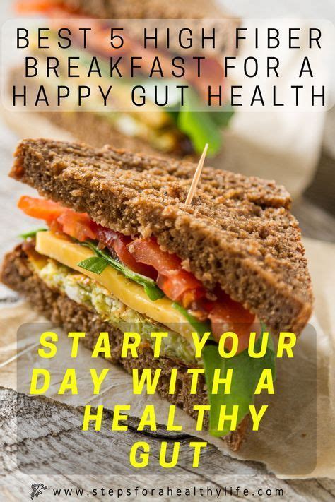 What quick, high-fiber breakfast boosts gut health?
