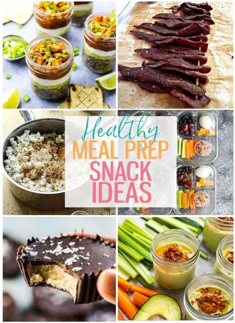 18 Meal Prep Healthy Snacks for Work - The Girl on Bloor