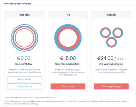 Pro - HRV4Biofeedback
