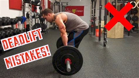 Top 5 Deadlift MISTAKES! - YouTube