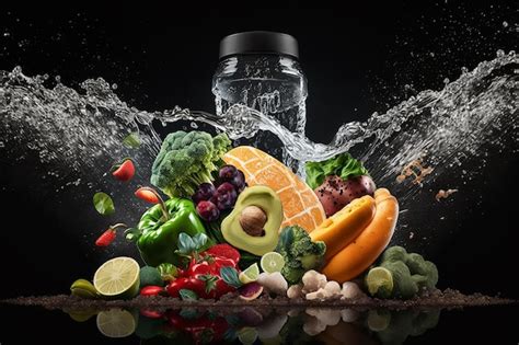 Premium Photo | Proper nutrition food set for a healthy lifestyle ...