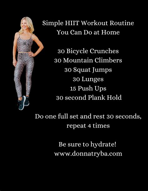 5 Simple Workout Routines You Can Do Anywhere - DONNA TRYBA