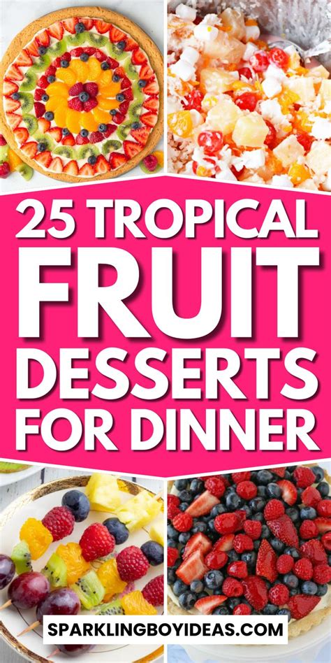 25 Easy Healthy Fruit Desserts in 2024 | Healthy fruit desserts, Fresh fruit desserts, Fruit ...