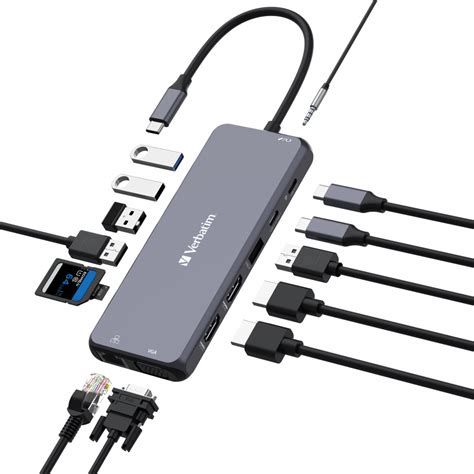 USB-C Pro Multiport Hub 14 Port CMH-14 | Hub with 14 ports | USB-C ...