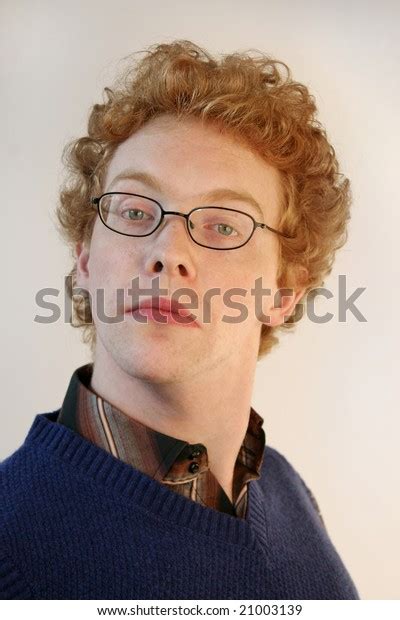 Snobbish Nerd Looking Very Uptight Stock Photo 21003139 | Shutterstock