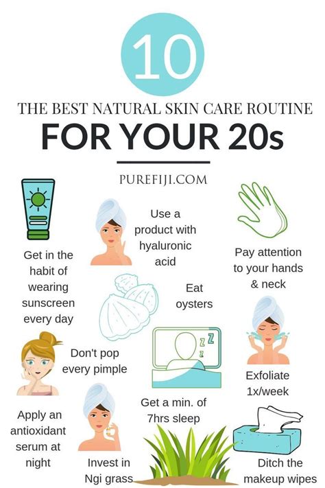 10 Natural Skin Care Tips for Gorgeous Skin in Your 20s | Natural skin ...