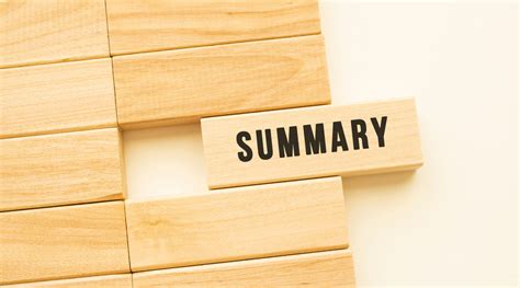 Summary Writing: Top 10 tips for writing a good summary.