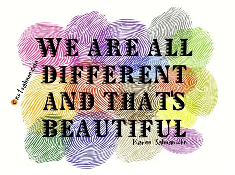 We are all different and that's beautiful | Classroom quotes, Diversity ...