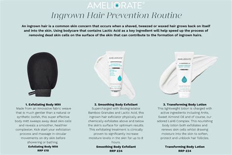 Ingrown Hair Prevention Routine with AMELIORATE! - Lit Lifestyle ...