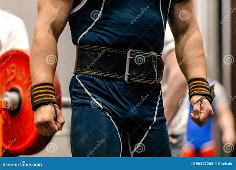 Man body weightlifter stock image. Image of heavy, training - 96857265