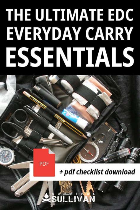 Everyday Carry Gear: 36 EDC Essentials to Always Have on You - Survival ...