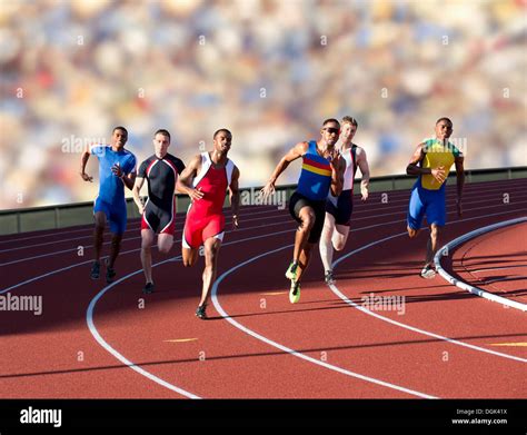 Competition Young Athletes High Resolution Stock Photography and Images ...