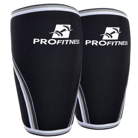 7mm Thick Weightlifting Knee Sleeves by TotalProFitness