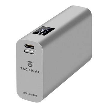 Tactical EDC Brick 9600mAh Power Bank - USB-C, USB-A - Grey