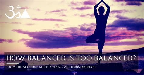 How balanced is too balanced?