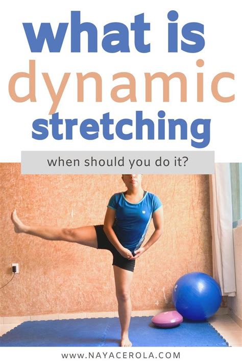 Dynamic stretching exercises – Artofit