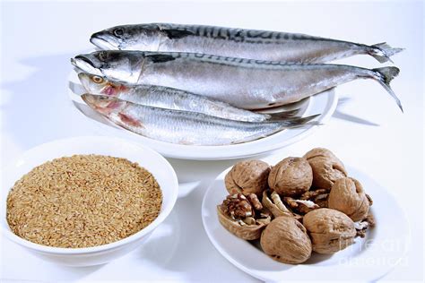 Omega 3-rich Foods by Science Photo Library