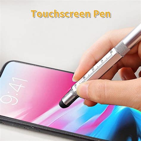 Metal Stylus Pen Multi Tool Pen With Stylus Functional Tech Tool Pen ...