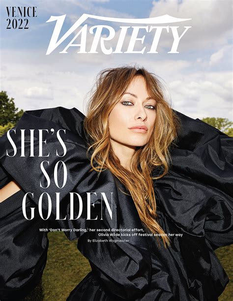 Olivia Wilde Got Chatty With Variety - Go Fug Yourself Go Fug Yourself